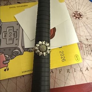 James Avery Silver Floral Ring